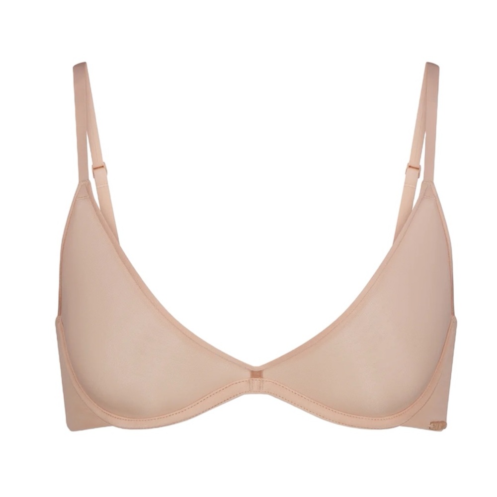 SKIMS WEIGHTLESS SCOOP BRA SIZE 32 B COLOR MICA